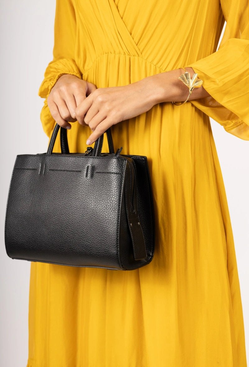 Sac à main bowling en similicuir - RIVE GAUCHE