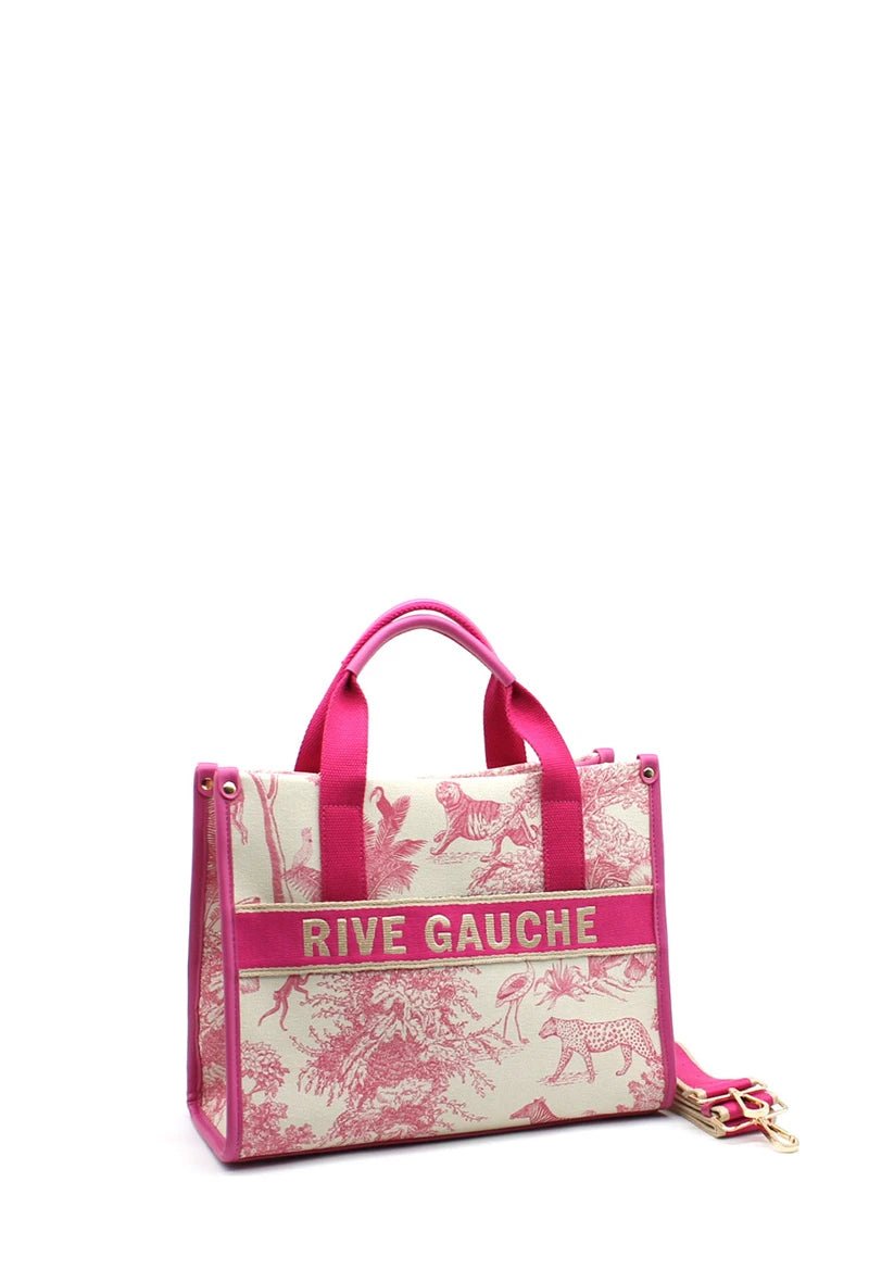 Sac à main Rive Gauche rose - RIVE GAUCHE