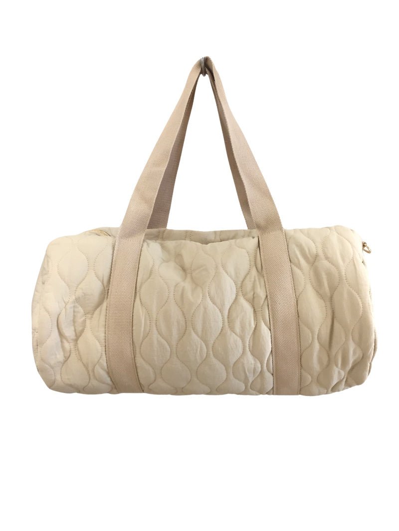 Sac bowling beige en polyester à doublure robuste - RIVE GAUCHE