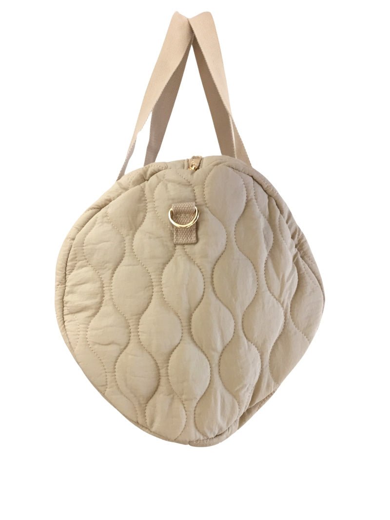 Sac bowling beige en polyester à doublure robuste - RIVE GAUCHE