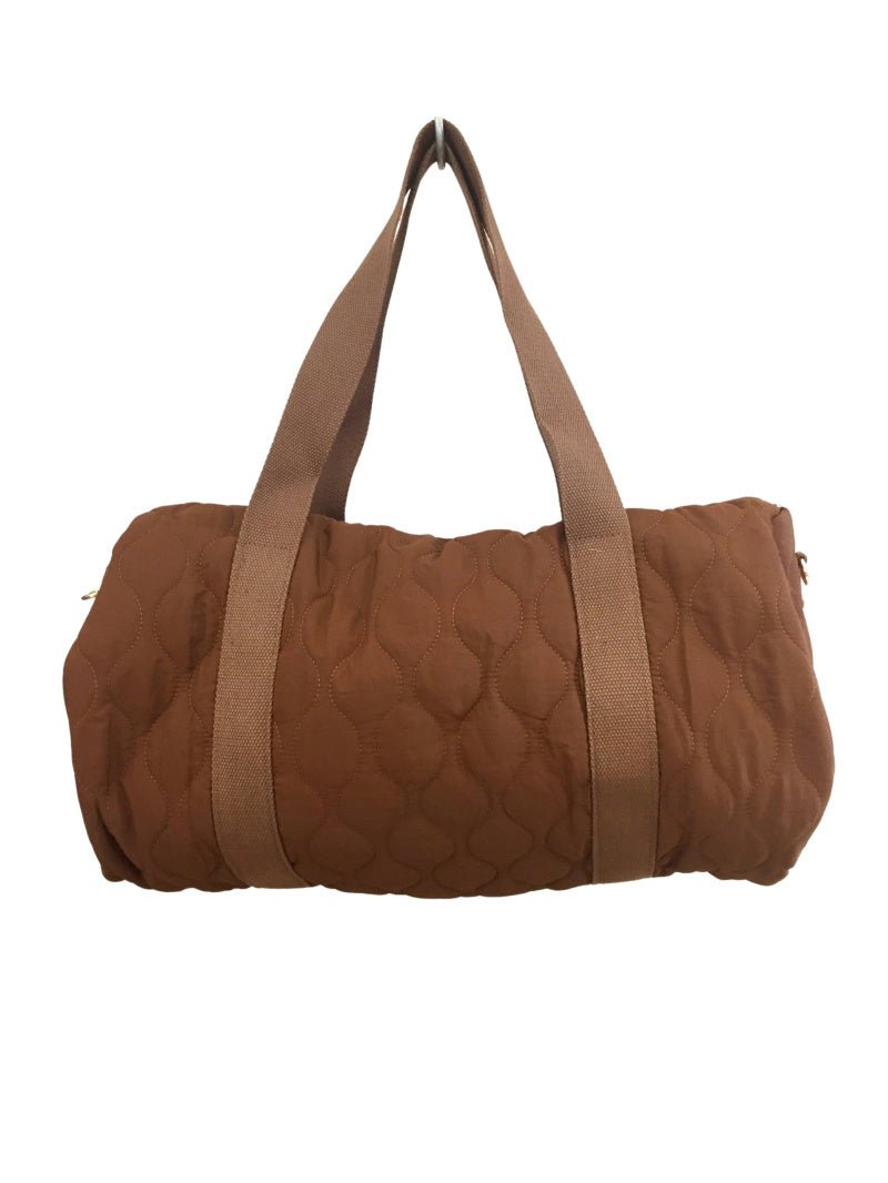 Sac bowling chocolat en polyester à doublure robuste - RIVE GAUCHE