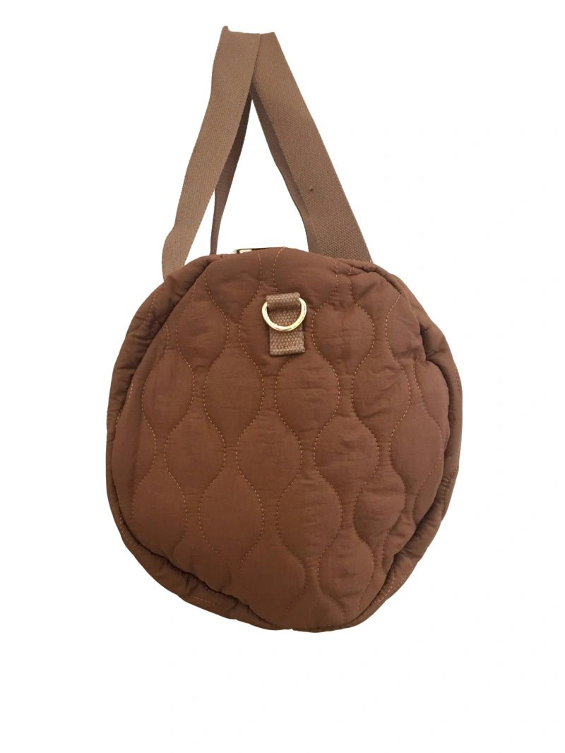 Sac bowling chocolat en polyester à doublure robuste - RIVE GAUCHE