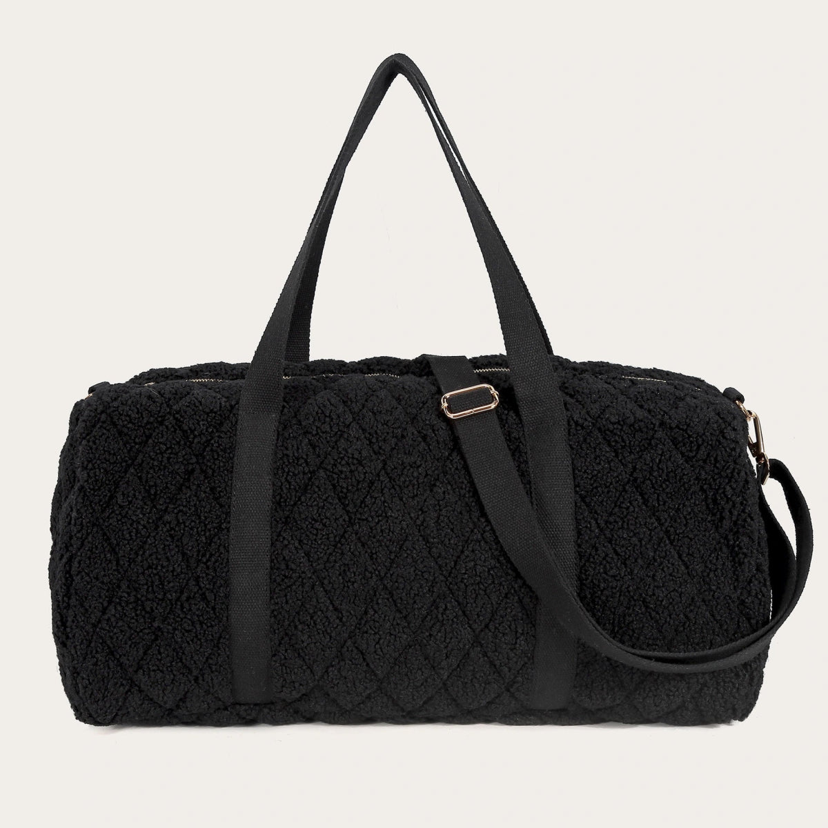 Sac bowling en moumoute noir - RIVE GAUCHE