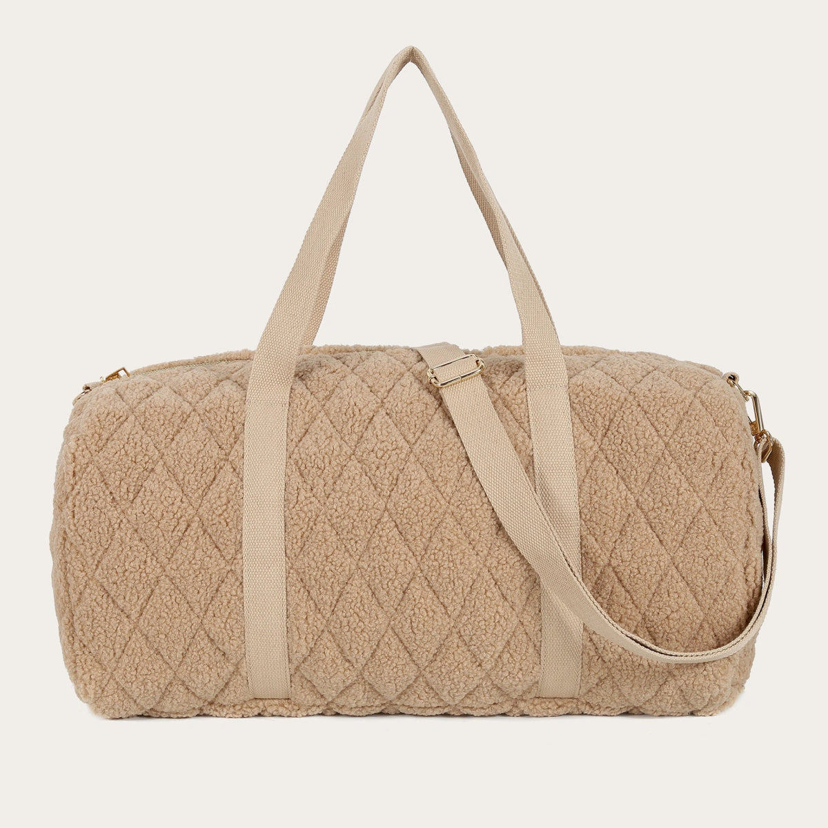 Sac bowling en moumoute taupe - RIVE GAUCHE
