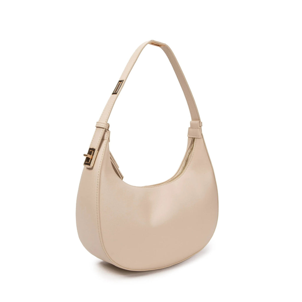 Sac hobo porté épaule beige - RIVE GAUCHE