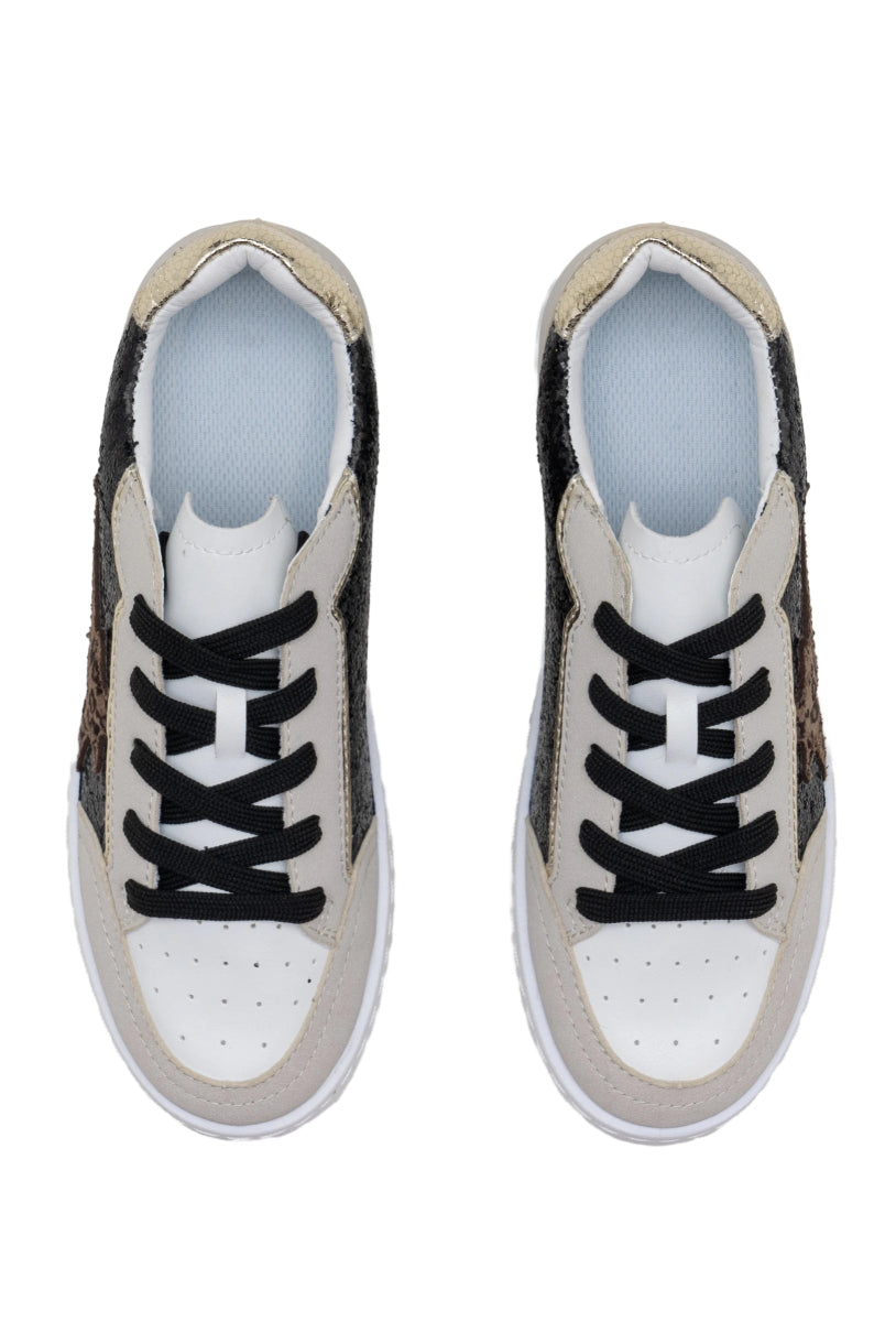 Sneakers beiges Star Glitter - RIVE GAUCHE