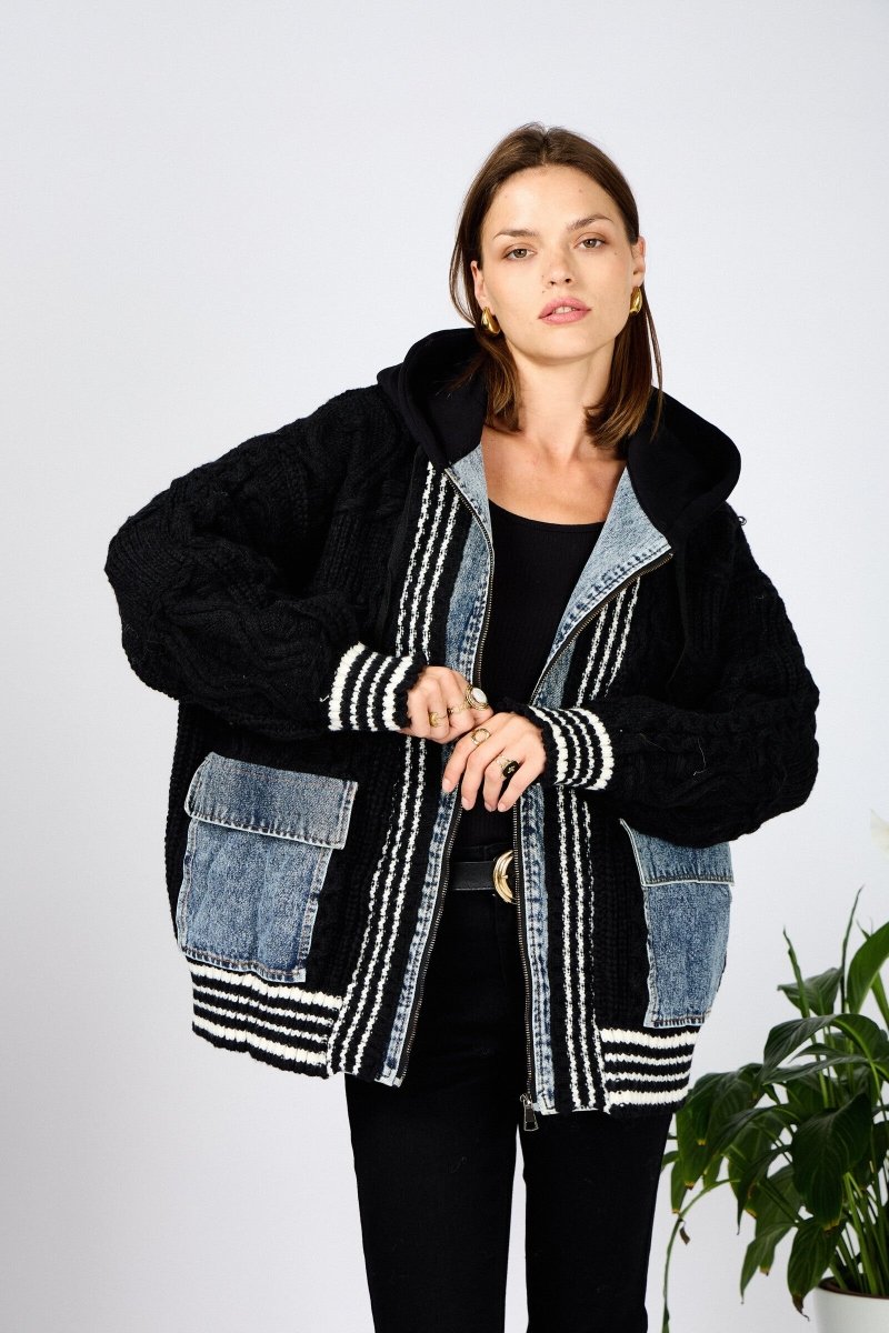 Veste bi matière Chenoa - RIVE GAUCHE