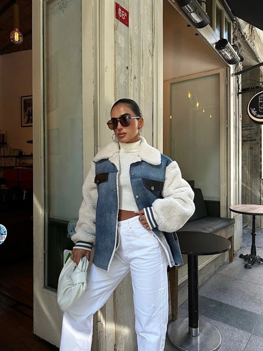 Veste bi matiere Sora - RIVE GAUCHE