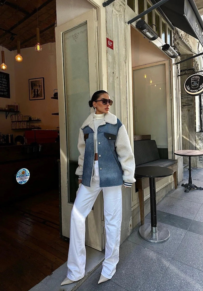 Veste bi matiere Sora - RIVE GAUCHE