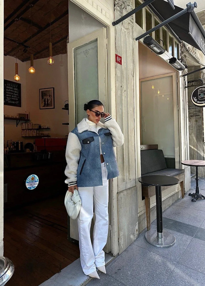 Veste bi matiere Sora - RIVE GAUCHE