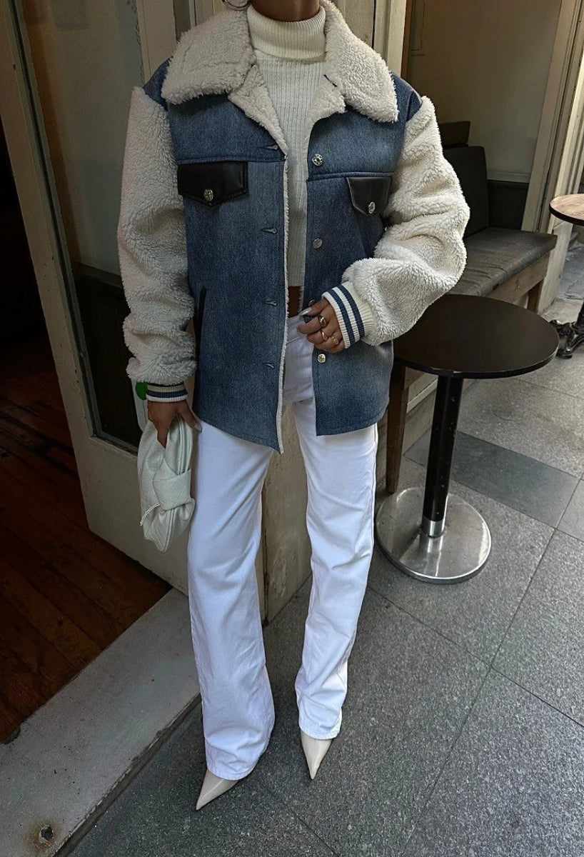 Veste bi matiere Sora - RIVE GAUCHE