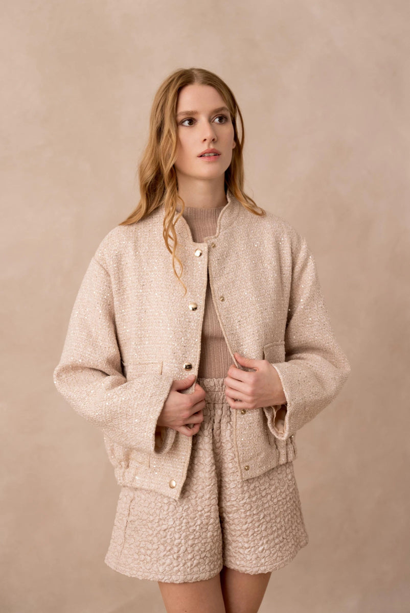 Veste bomber brillant - RIVE GAUCHE