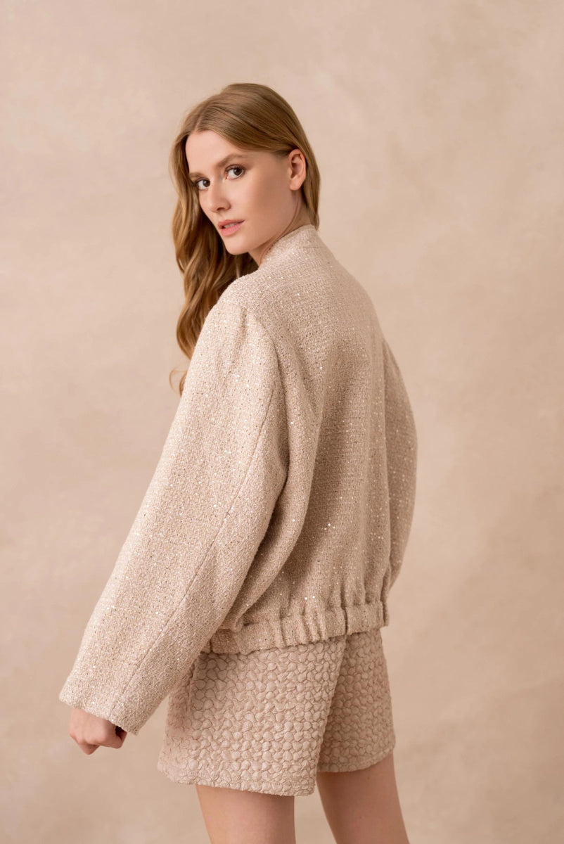 Veste bomber brillant - RIVE GAUCHE