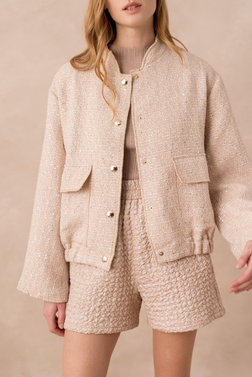 Veste bomber brillant - RIVE GAUCHE