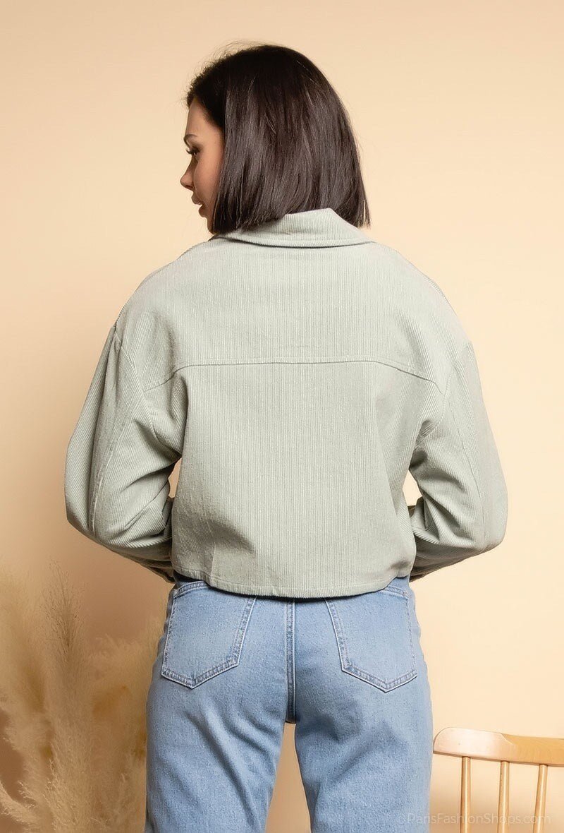 Veste en velours côtelé - RIVE GAUCHE