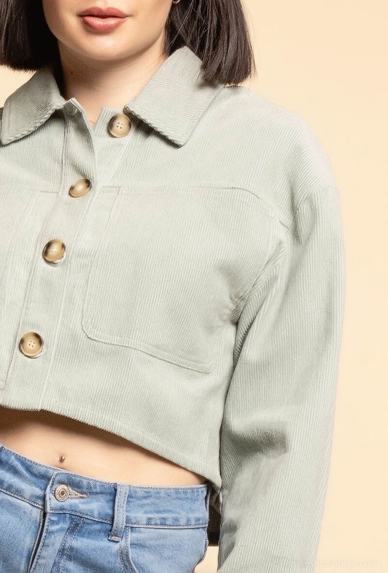 Veste en velours côtelé - RIVE GAUCHE